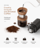 PSFK13 Multi-function all-in-one coffee grinder for vehicle coffee bean grinding. No segmental fine adjustment. Mini automatic grinder with SUS filter
