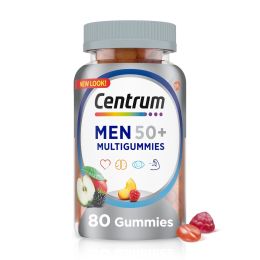 Centrum Multigummies Multivitamin for Men 50 Plus Gummies; 80 Count