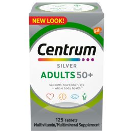 Centrum Silver Multivitamin for Adults 50 Plus; Multivitamin/Multimineral Supplement; 125 Count