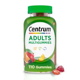 Centrum Multigummies Gummy Multivitamin for Adults Multimineral Supplement; 110 Count