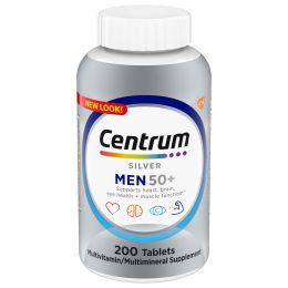 Centrum Silver Multivitamin for Men; Multivitamin/Multimineral Supplement; 200 Count