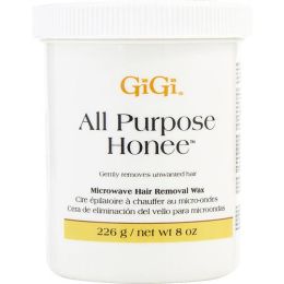 GiGi by GIGI ALL PURPOSE HONEE MICROWAVE HAIR REMOVAL WAX 8 OZ