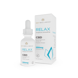 Sky Wellness CBD Relax Oil Drops 250mg Tropical Smoothie