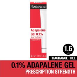 Neutrogena Adapalene Gel Acne Treatment, 0.1% Adapalene, 1.6 oz