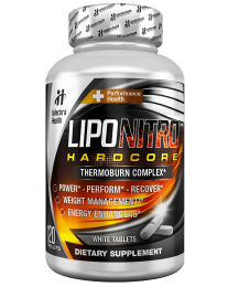 LIPONITRO Diet Pills - Ultra Energy Formula - 120 Tablets