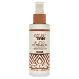 Self-Tanning Oil - Medium by Skinny Tan for Women - 4.9 oz Oil