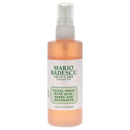 Facial Spray with Aloe Herbs And Rosewater by Mario Badescu for Unisex - 4 oz Spray