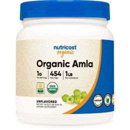 Nutricost Organic Amla Powder 1LB - Gluten Free, Non-GMO Supplement