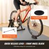 Bike Trainer Stand, Fluid Stationary Bike Stand for 26"-29" Wheels, Noise Reduction Fluid Flywheel, Portable Cycling Stand for Indoor Riding Exercise