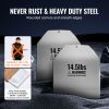 Curved Weight Vest Plates, 14.5 LB Pairs, Premium Steel Weighted plates, Contoured Ergonomic Fit – WODs, Additional Weight for Weight Vests