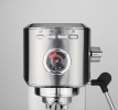 capsule + coffee powder + milk foam 3 in 1 semi-automatic coffee machine.  20Bar extraction mocha, 1 cup / 2 cup, 1350W, powder hammer 51mm