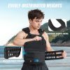 Weighted Vest, 40lb Weight Vest, Adjustable Body Weight Jacket for Men Women, Workout Equipment for Strength and Endurance Training, Running, Jogging