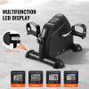 Under Desk Bike Pedal Exerciser, Mini Exercise Bike for Arm/Leg Exercise, Multi-level Resistance Pedal Exerciser for Home Office Workout