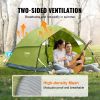 VEVOR 3 Person Camping Tent, Waterproof Lightweight Backpacking Tent for Outdoor Family Camping,Hiking,Hunting, Mountaineering Travel 7'x7'x48"