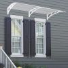 200x100 5mm PC Hollow Sheet Awning