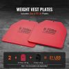 Weight Vest Plates, 8.75 LB Pairs, Premium Steel Weighted plates, Contoured Ergonomic Fit – WODs, Additional Weight for Weight Vests