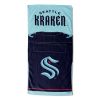 [Personalization Only] OFFICIAL NHL Jersey Personalized Beach Towel - Kraken