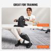 Under Desk Bike Pedal Exerciser, Mini Exercise Bike for Arm/Leg Exercise, Multi-level Resistance Pedal Exerciser for Home Office Workout