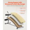 Sit Up Bench, Curved Decline Ab Bench with Reverse Crunch Handle, with 6 Adjustable Height Setting, Heavy Duty Steel