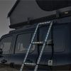 Roof Top Tent Hardshell Rooftop Tent For Van Jeep SUV Truck Car Overland Tent Camping for 2-3 Person( With Ladder)