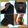 Foot Massager for Neuropathy, Rechargeable Ankle Heating Pad with Massage for Circulation, Foot and Ankle Massager for Pain Relief
