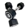 Premium Octagonal Dumbbell, Large Numbers, Hard Chrome Plated Handle Dumbbells to Assist with Push-Ups