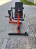 Adjustable Leg Extension and Curl Machine, Heavy Duty Leg Rotary Extension Machine for Lower Body Workouts, Multifunctional Home Gym Weight Machine