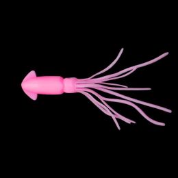 10pcs Simulation Small Squid Freshwater Lure Soft Bait; Various Colors Available (Color: Pink)