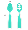 2Pcs Baby Spoons, Feeding Littles, Silicone Pre-Spoon for Kids