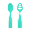 2Pcs Baby Spoons, Feeding Littles, Silicone Pre-Spoon for Kids