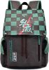 Afoxsos Japanese Anime Backpacks - Unisex Canvas Shoulder Bag for School and Office (10.6"x4.7"x16.5", Multicolors)