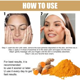 EELHOE Turmeric Dark Spot Correction Face Care Spot Moisturizing And Repairing Skin Tone Serum (Quantity: 1pc)