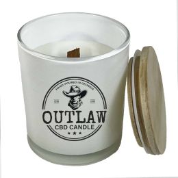 CBD Candles (Outlaw Series) (Scent: Outlaw)