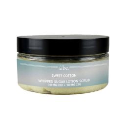 CBD Sugar Lotion Scrubs (Scent: Sweet Cotton)