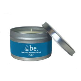 CBD Candles - Calm (size: 8oz Tin w/ 550mg)