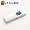 Touch Sensing USB Charging Lighter; Mini Electric Cigarette Lighter Arc Rechargeable USB Windproof Device; Gifts For Dad; Husband; Father's Day