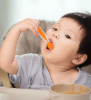 2Pcs Baby Spoons, Feeding Littles, Silicone Pre-Spoon for Kids
