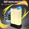 Hand Warmers Rechargeable 2 Pack, 10000 mAh Electric Hand Warmer,360°Surround Heat Magnetic Electric Handwarmer