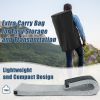 Foldable Lightweight Memory Camping Mattress with Carrying Bag
